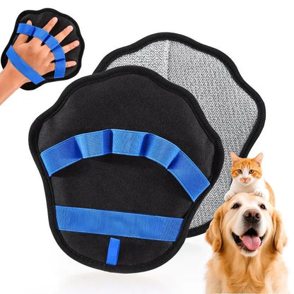 Pet Hair Remover Electrostatic Gloves, 2025 New Pet Hair Removal Glove for Cats & Dogs, Double-Sided Reusable Electrostatic