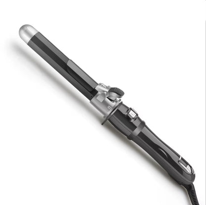 Stylish Electric Automatic Rotating Aluminum Curling Iron with Fast Heating for Easy Salon-Style Curls and Household Use