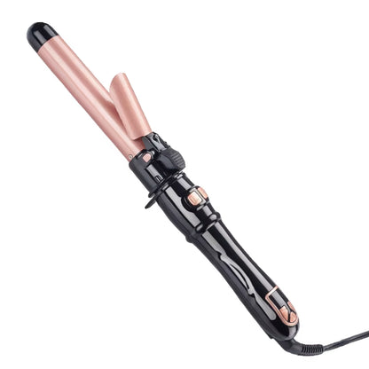 Stylish Electric Automatic Rotating Aluminum Curling Iron with Fast Heating for Easy Salon-Style Curls and Household Use