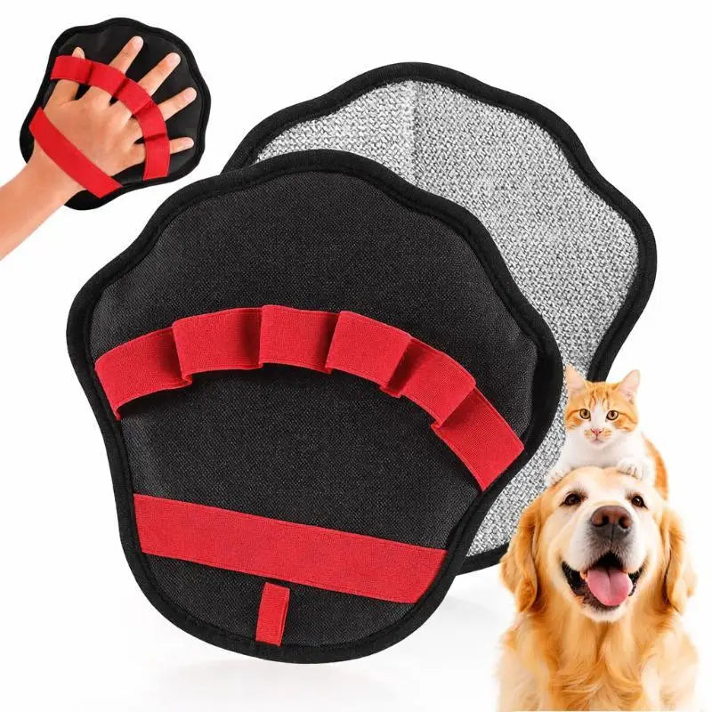 Pet Hair Remover Electrostatic Gloves, 2025 New Pet Hair Removal Glove for Cats & Dogs, Double-Sided Reusable Electrostatic